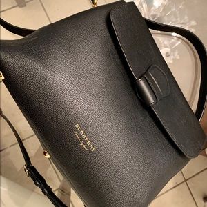 Burberry leather bag with cross body strap